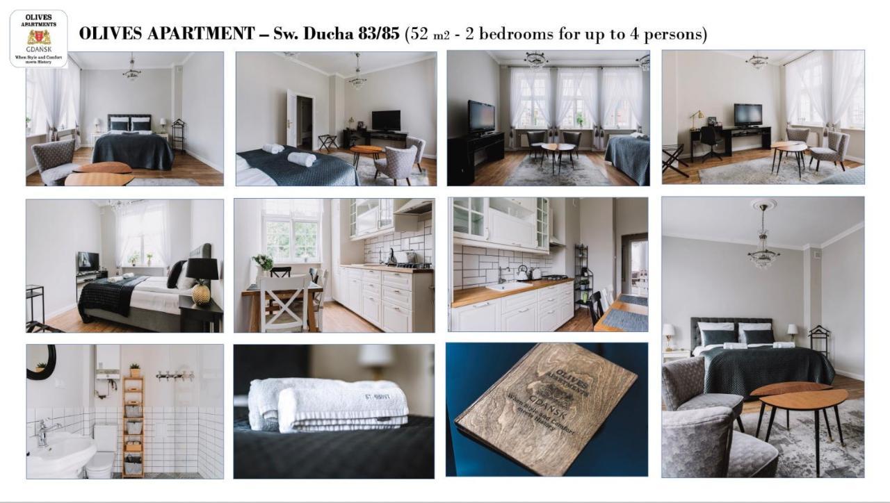 Olives Cathedral Apartment กดัญสก์ ภายนอก รูปภาพ