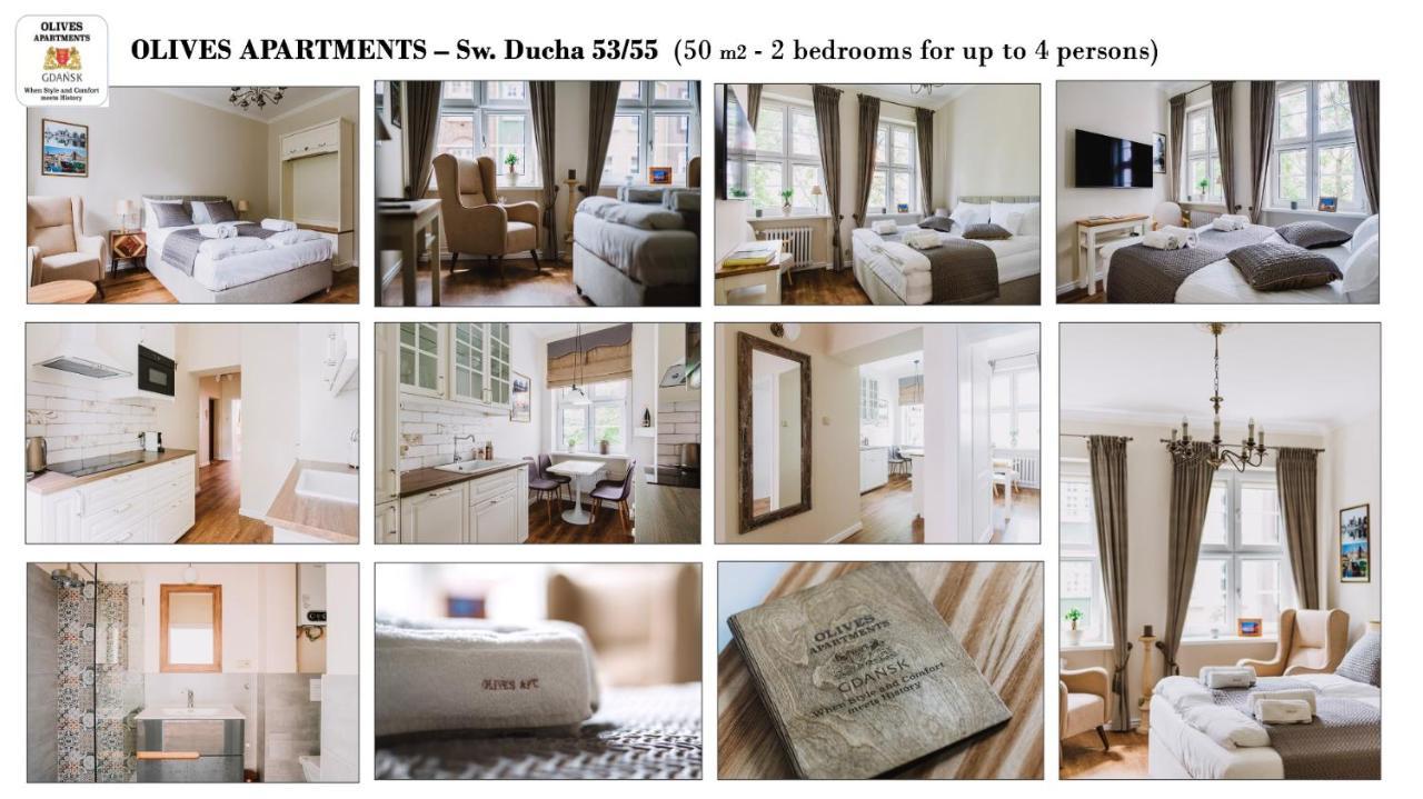 Olives Cathedral Apartment กดัญสก์ ภายนอก รูปภาพ